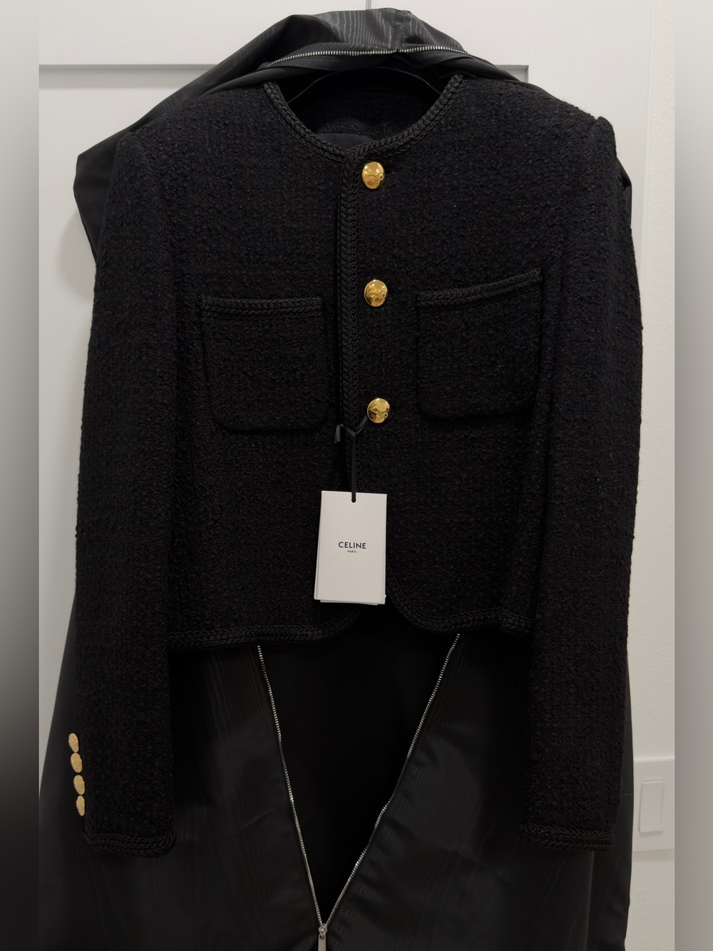 Brand new CELINE Boucle Tweed Jacket 38